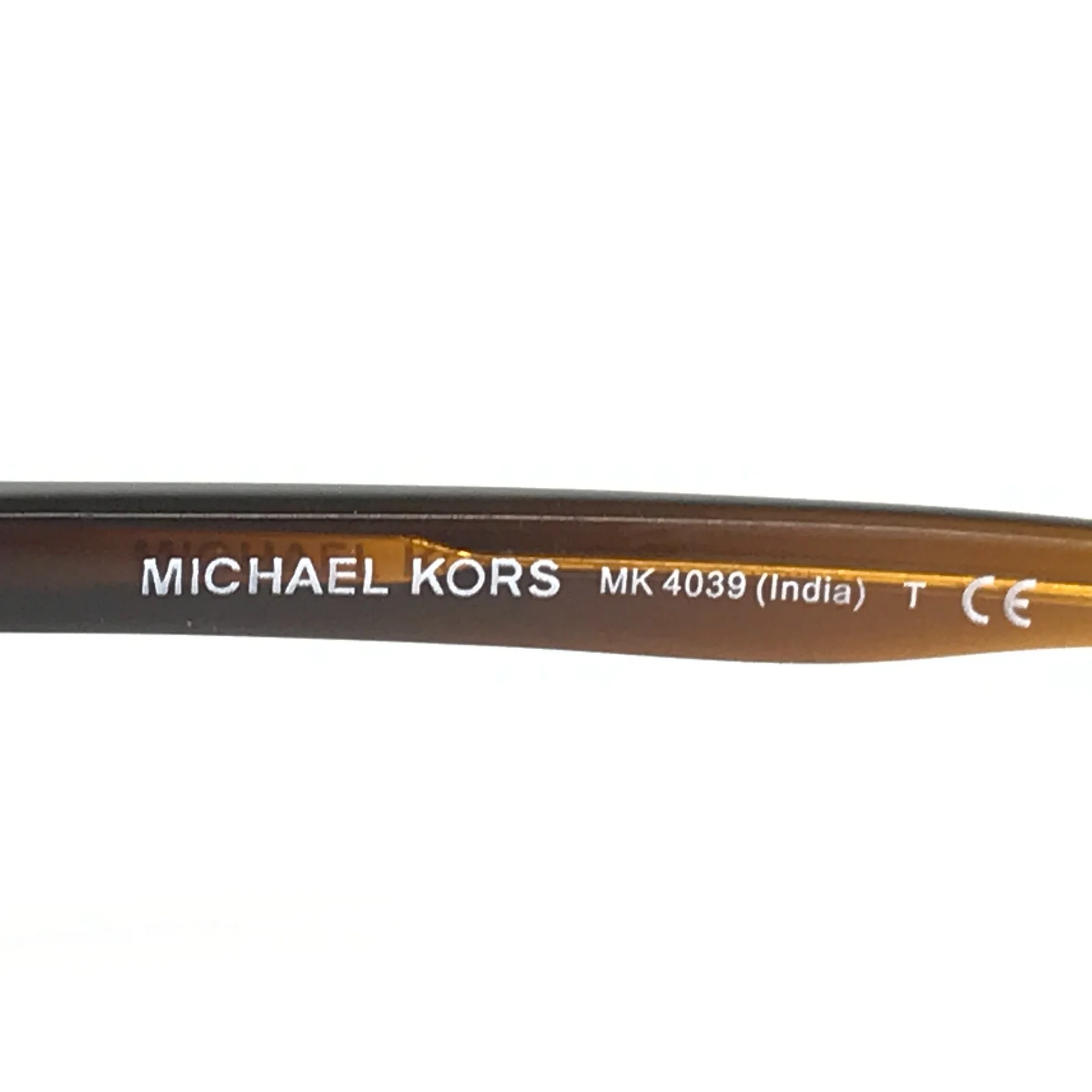 Michael Kors Eyeglasses Frames MK 4039 India 3217 Brown Cat Eye 54-15-135 2