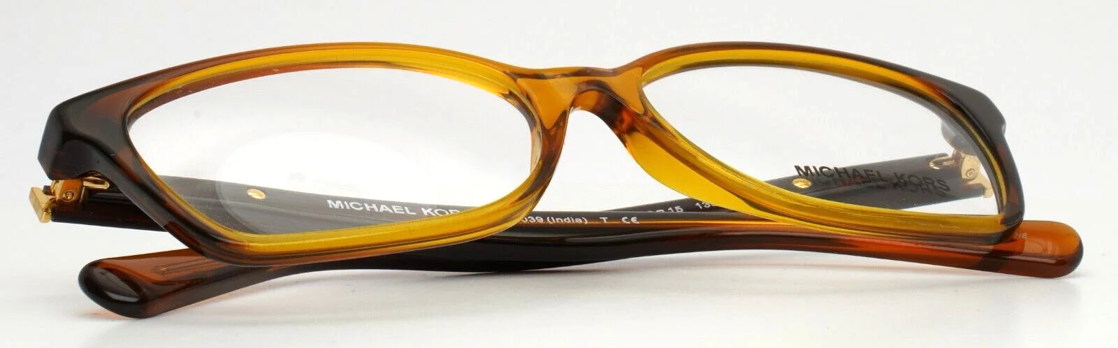 MICHAEL KORS MK4039 India 3218 Amber Gradient Womens Eyeglasses 52-15-135 B:34 2