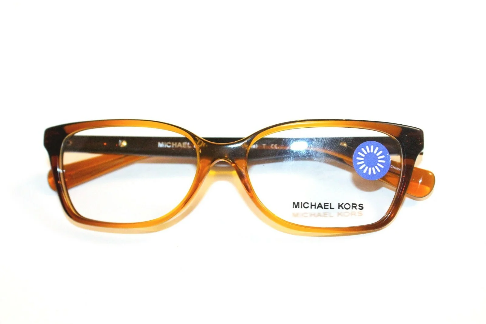 NEW AUTHENTIC MICHAEL KORS MK 4039 3218 INDIA BROWN RX EYEGLASSES 52-15-135 MM 2